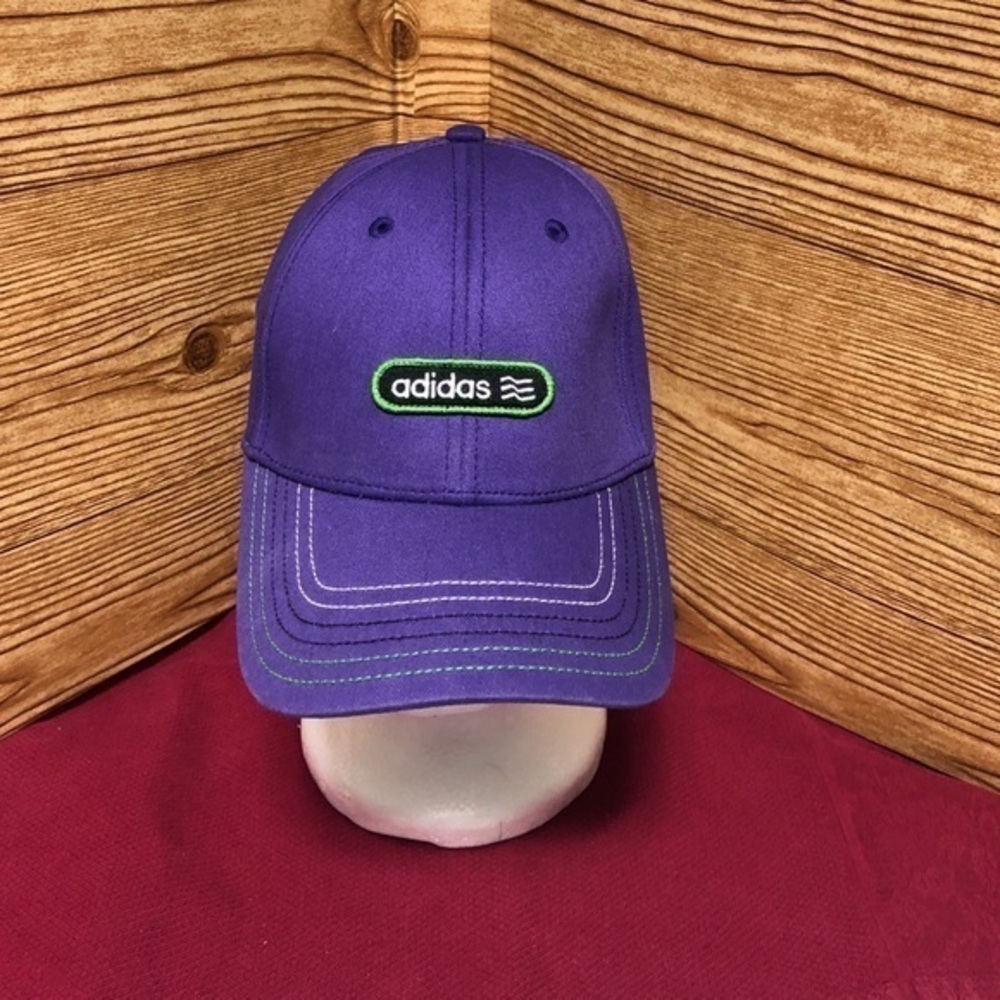 💫Adidas Purple Cotton SnapBack Cap